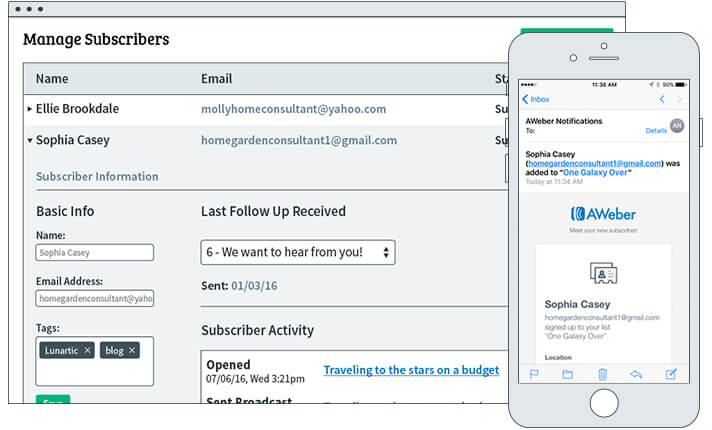 best way to manage email subscribers