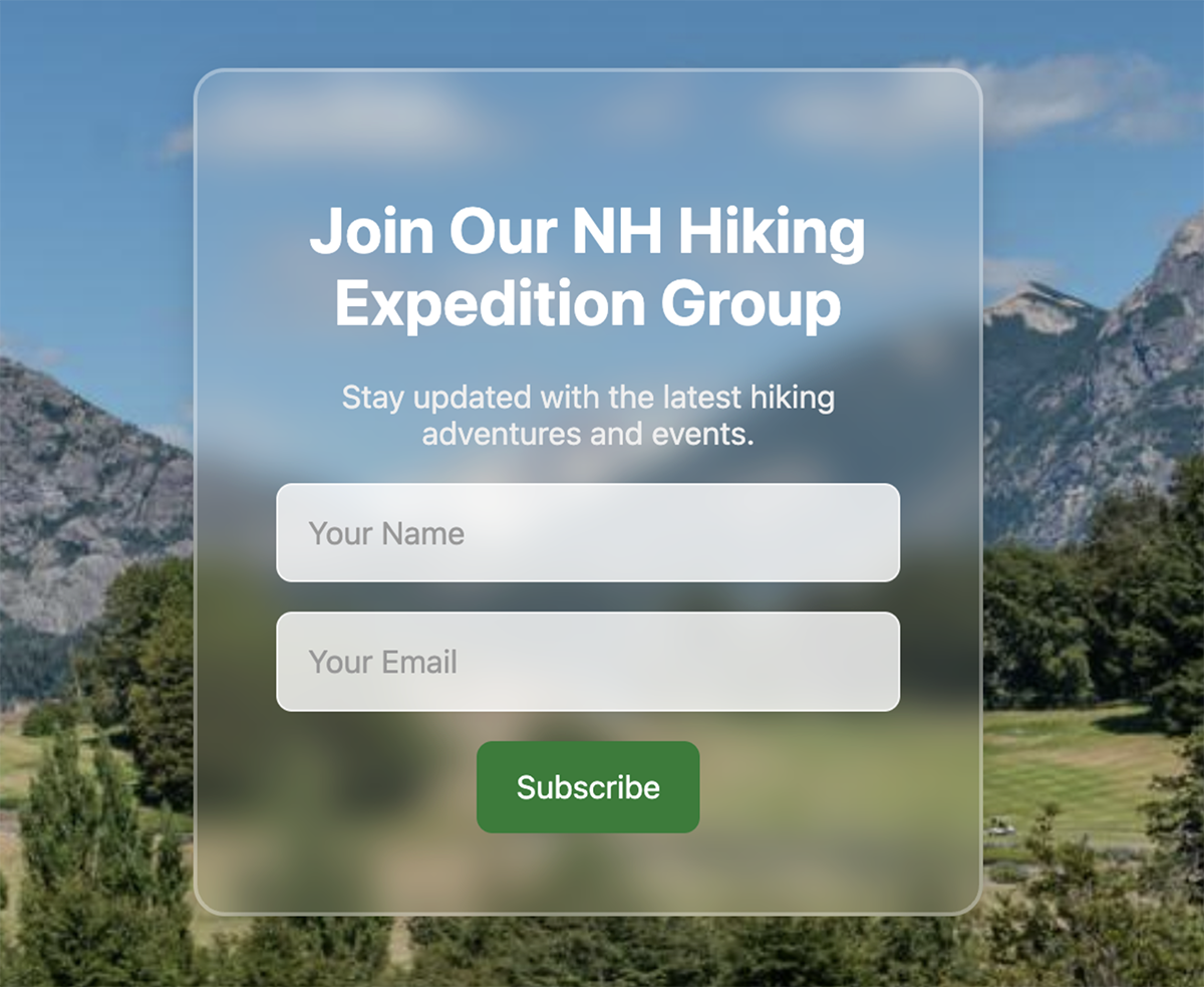 AI Signup Form Builder