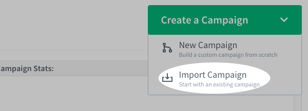 Import Campaign