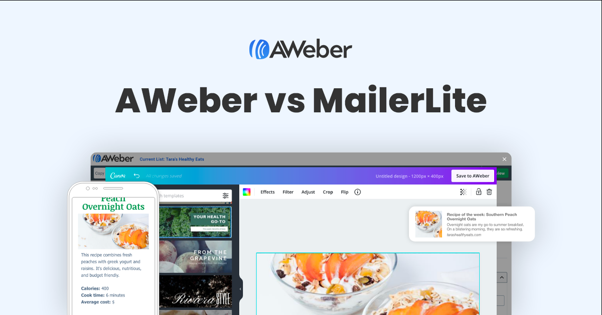 Compare Aer to MailerLite