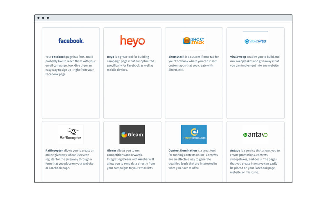 Hundreds of integrations