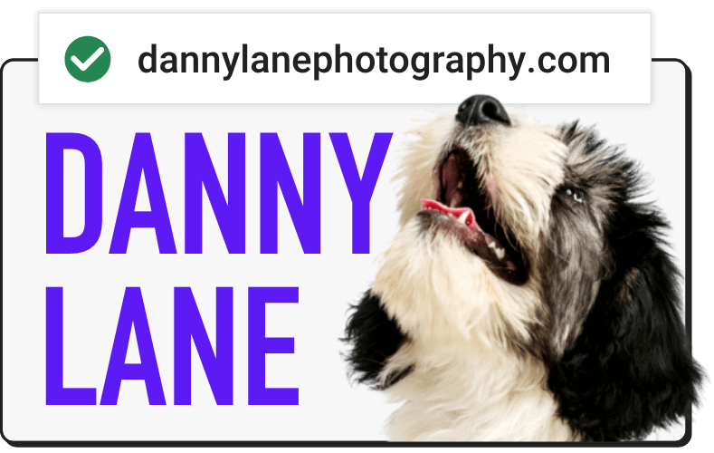 Custom Domain for Danny Lane Photography