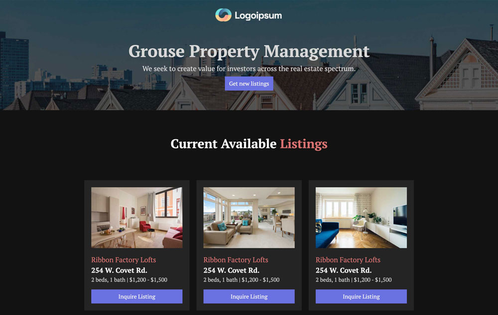 Property Management preview